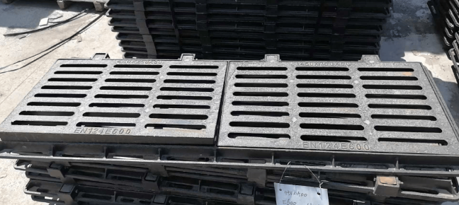 长汀球墨铸铁连体双篦展示